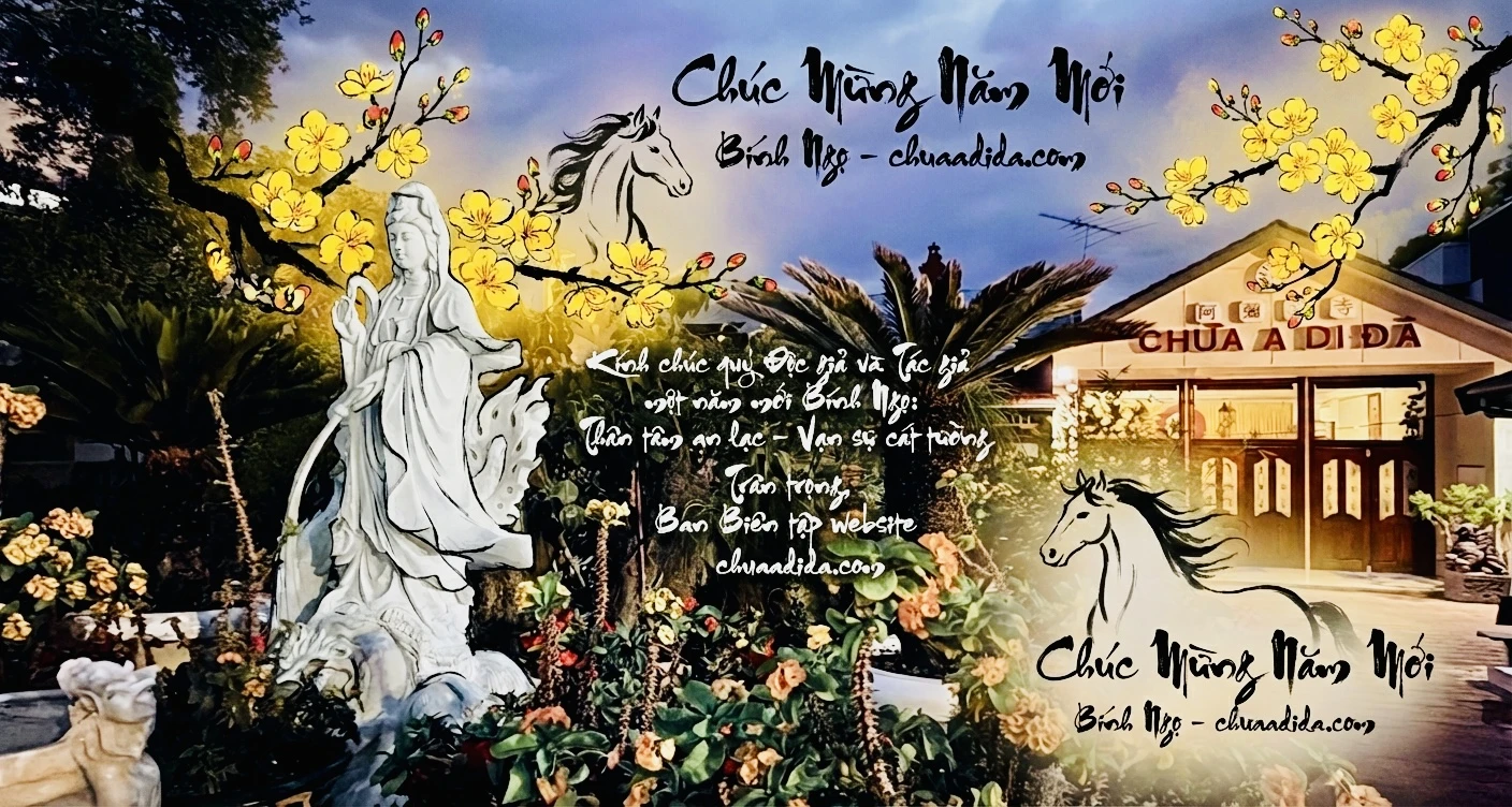 Chùa ADIDA Chúc Xuân Bính Ngọ 2026